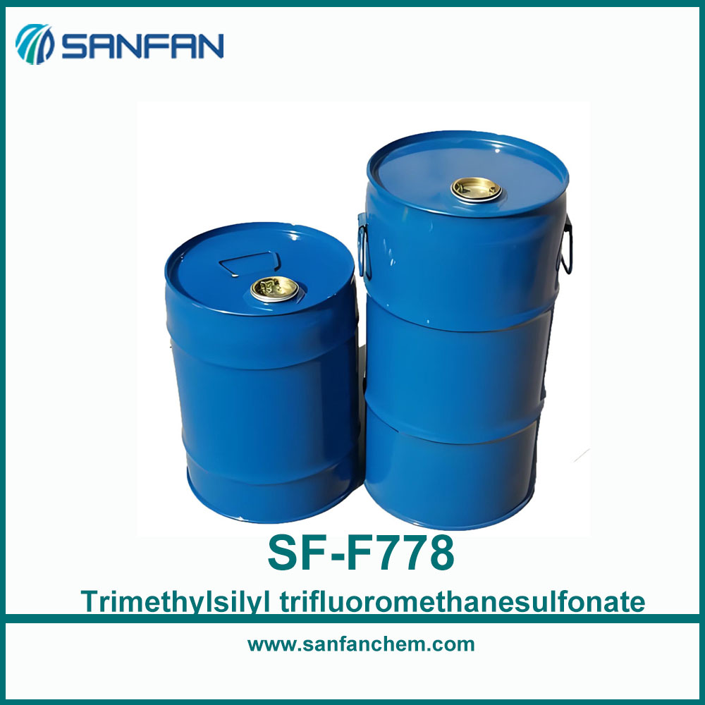 SF-F778 Trimethylsilyltrifluoromethanesulfonate Synthesis intermediate CAS No.: 27607-77-8 china