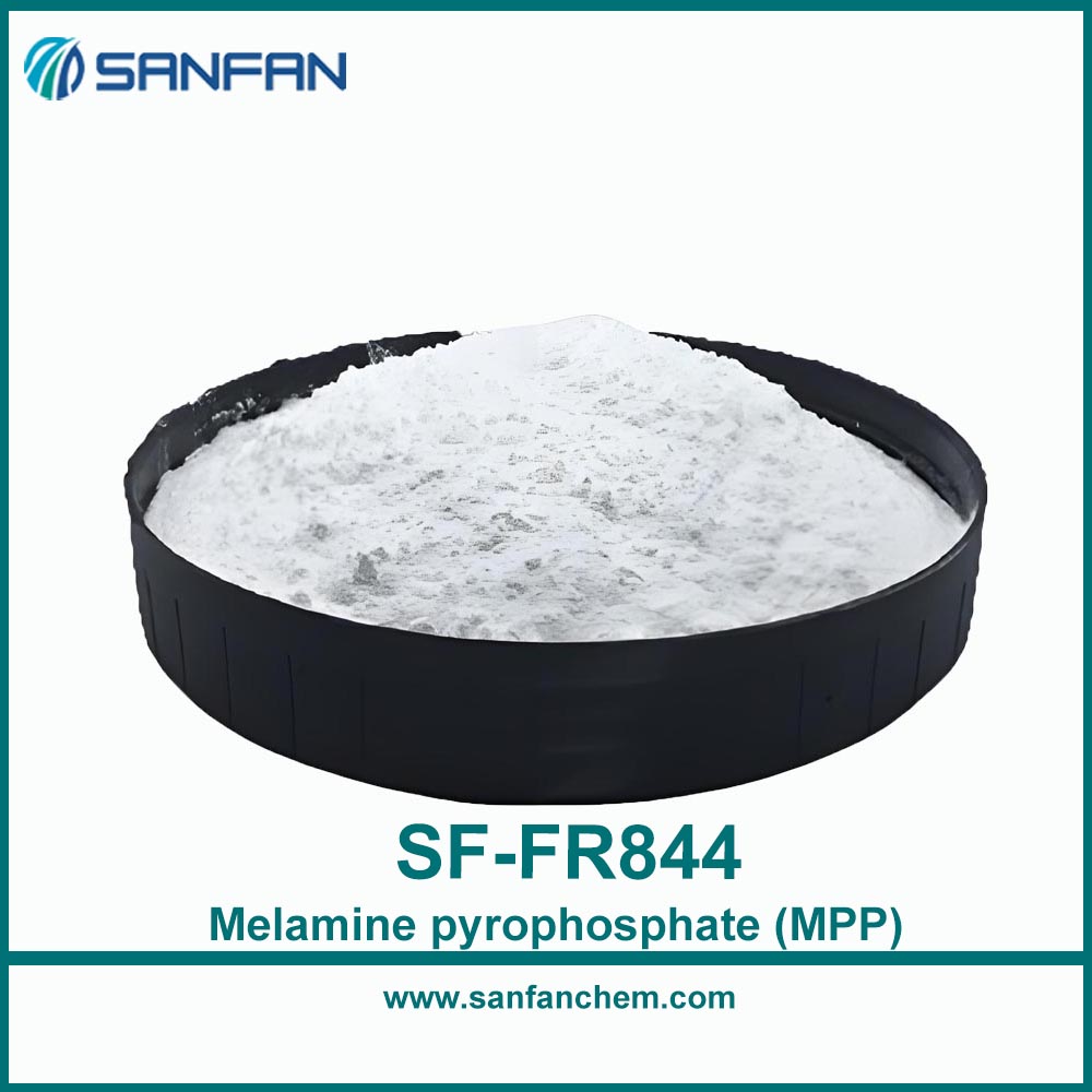 SF-FR844 Melamine pyrophosphate (MPP) CAS No.: 218768-84-4 Halogen-free flame retardant.