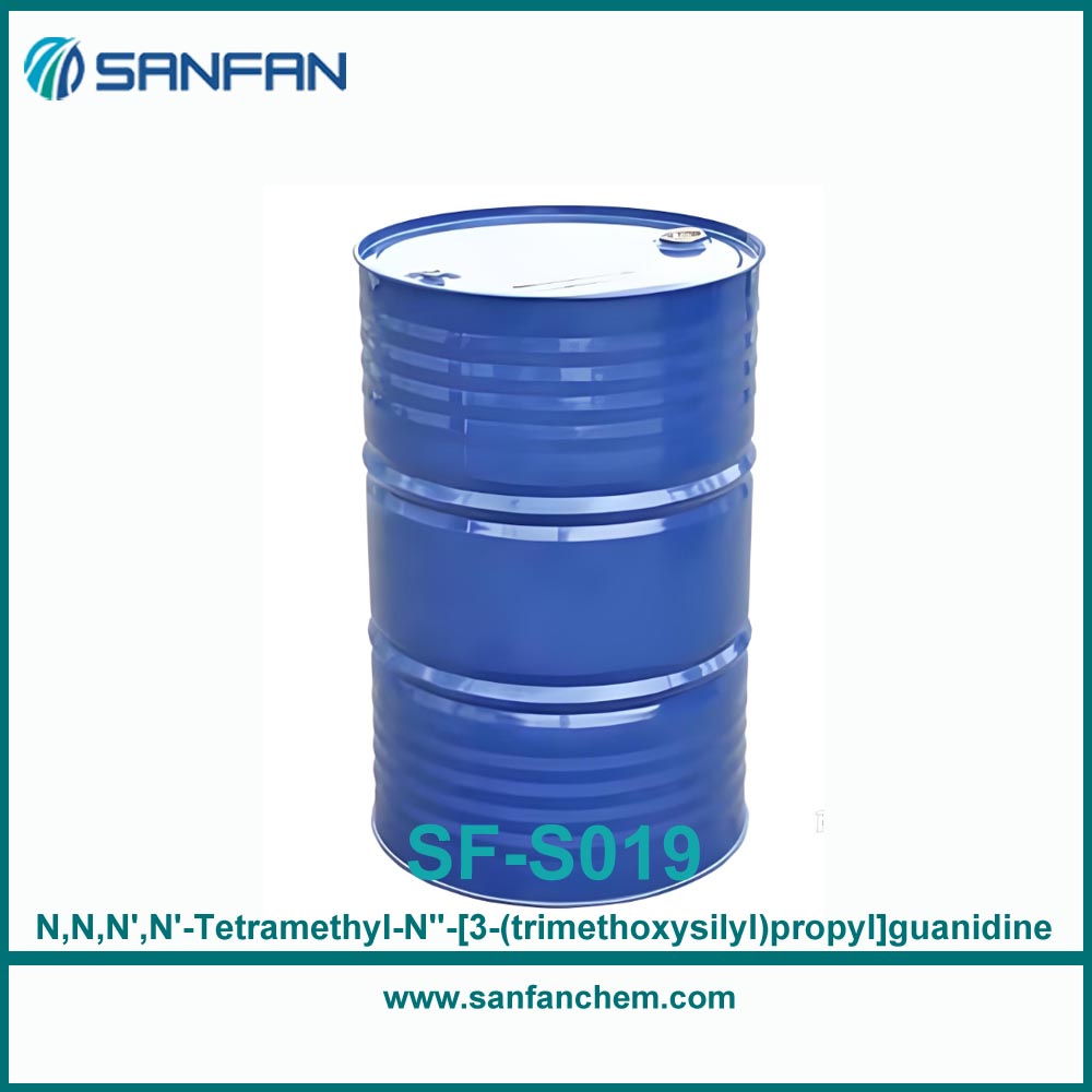 SF-S019-NNNN-Tetramethyl-N-3-trimethoxysilylpropylguanidine-cas-no.69709-01-9