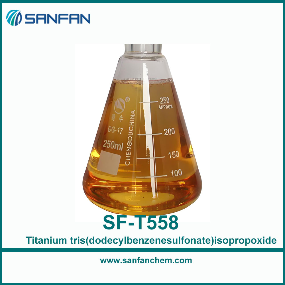 SF-T558 Titanium tris(dodecylbenzenesulfonate)isopropoxide CAS No.: 61417-55-8