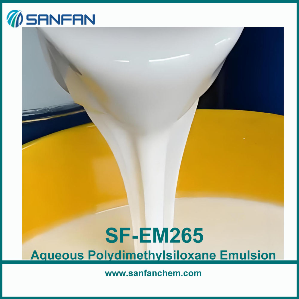 Solid Non-Ionic Aqueous Polydimethylsiloxane Silicone Emulsion